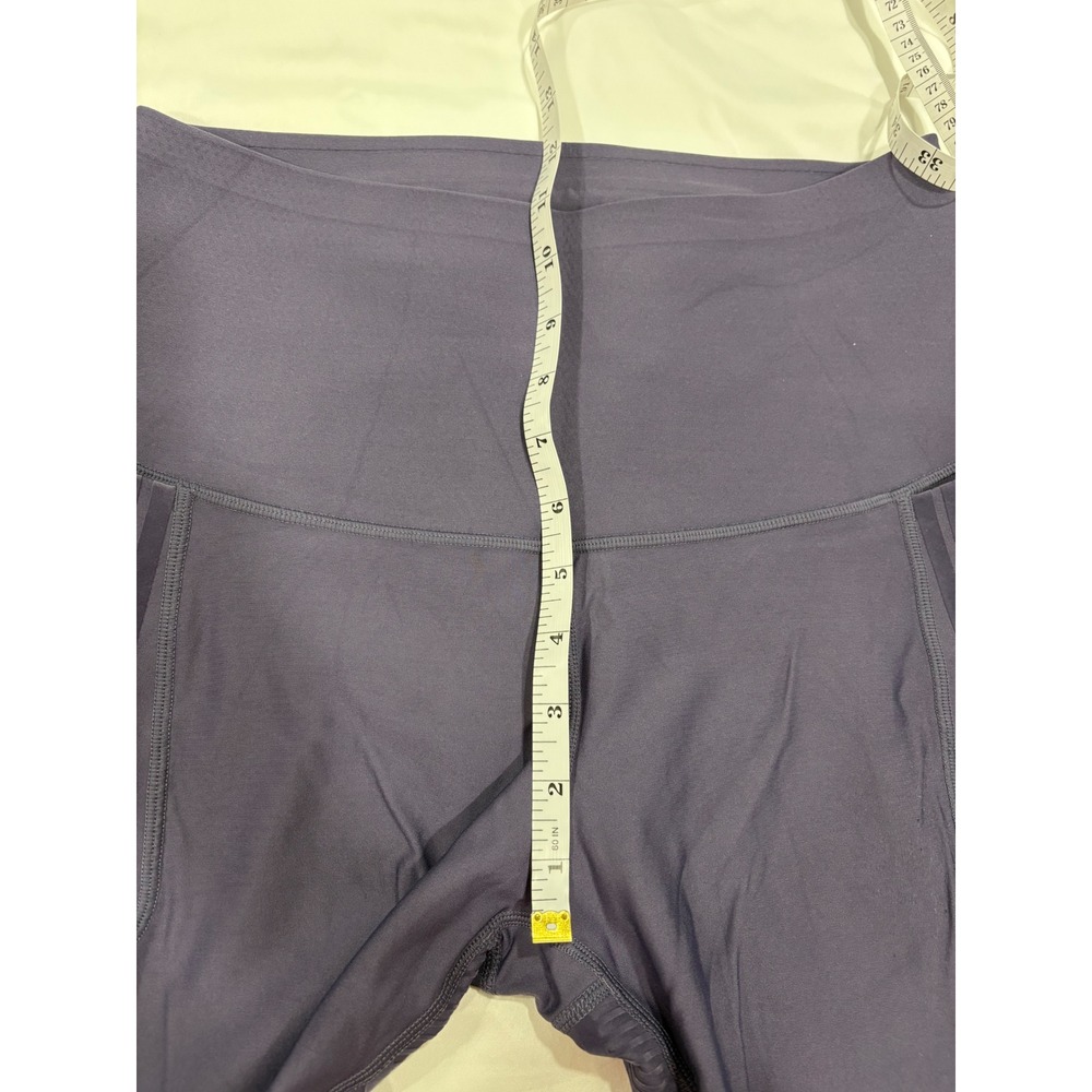 Fanka Body Sculpt 3-Pocketful Leggings Purple Size M/L High Waisted Compression - Picture 10 of 11